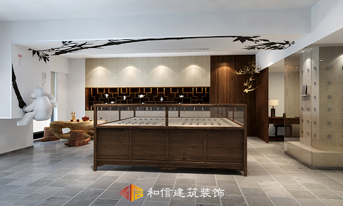 金牛萬達展廳裝修設(shè)計