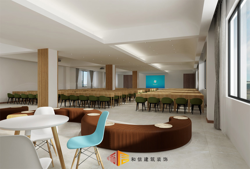 成都錦城社區(qū)辦公室設計裝修