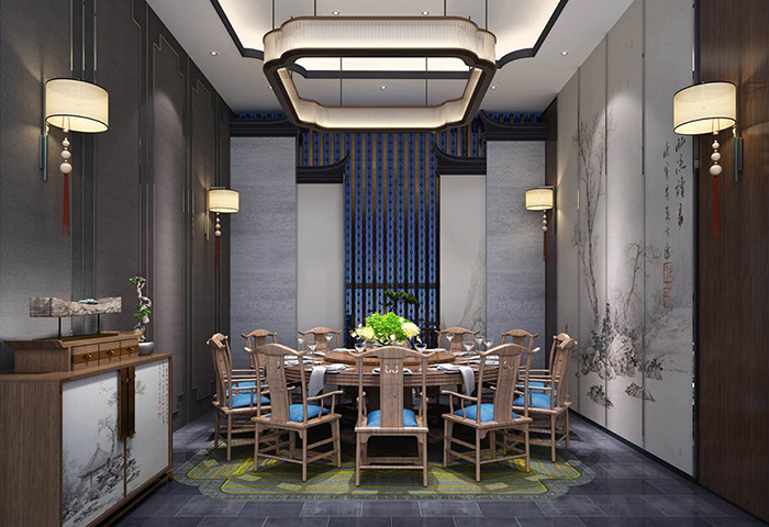 分享幾點(diǎn)成都中式餐廳裝修的設(shè)計要素